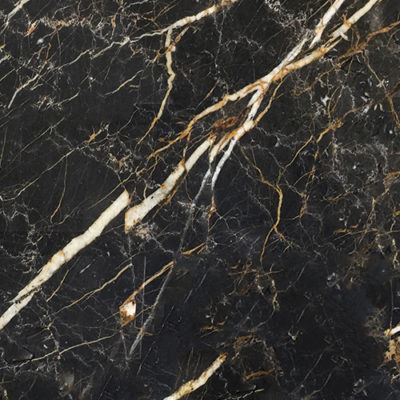 Golden Galaxy Marble